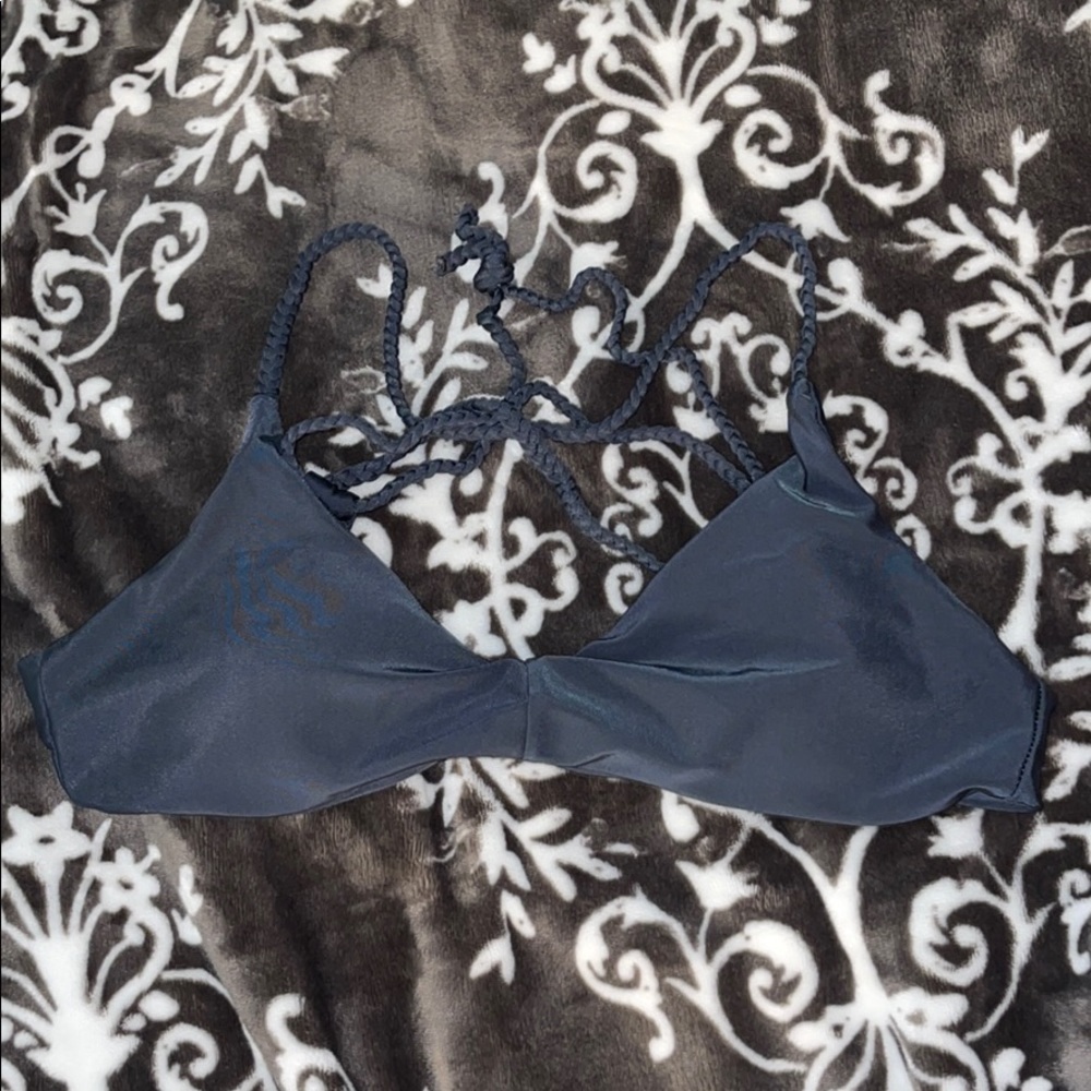 Cross back bikini top